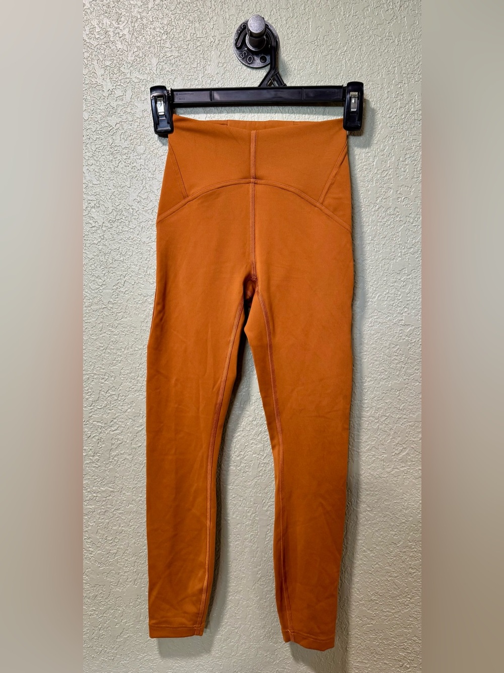 lululemon athletica Rust Orange High-Rise Leggings size 0